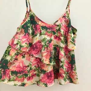 WEEKEND SALE! Floral Astr top